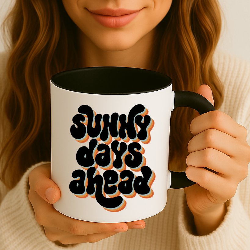Sunny Days Ahead Retro Summer Mug