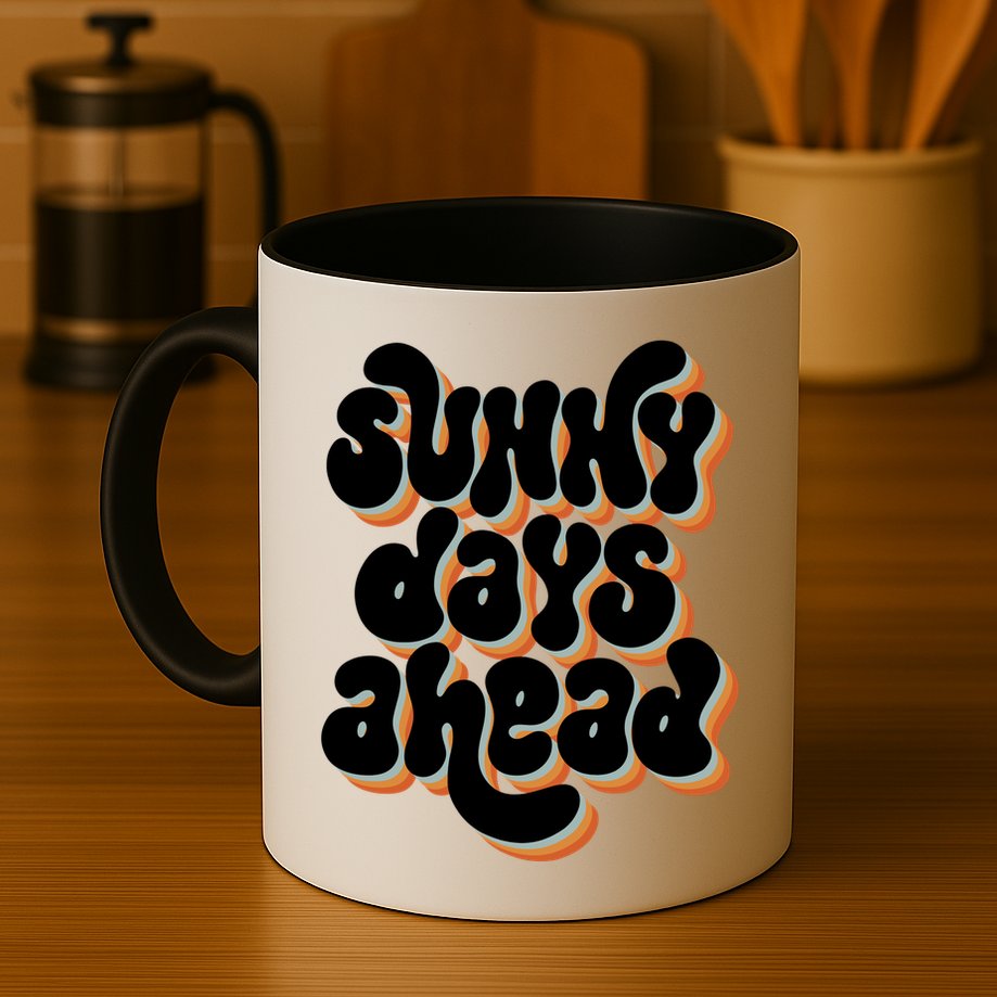 Sunny Days Ahead Retro Summer Mug