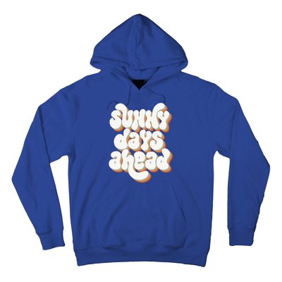 Sunny Days Ahead Retro Summer Hoodie