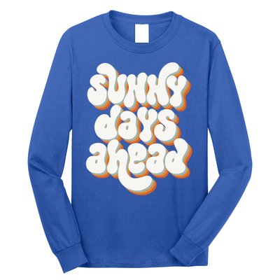 Sunny Days Ahead Retro Summer Long Sleeve Shirt