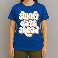 Sunny Days Ahead Retro Summer T-Shirt