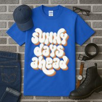 Sunny Days Ahead Retro Summer Tall T-Shirt