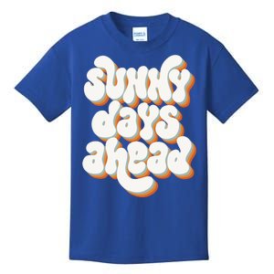 Sunny Days Ahead Retro Summer Kids T-Shirt