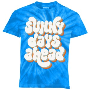 Sunny Days Ahead Retro Summer Kids Tie-Dye T-Shirt