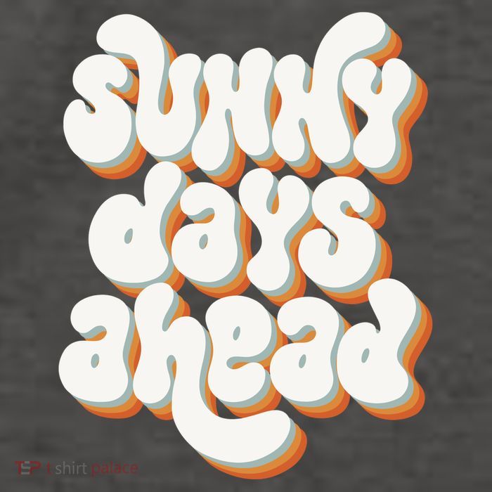 Sunny Days Ahead Retro Summer Vector Backpack
