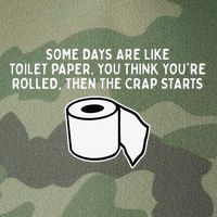 Some Days Are Like Toilet Paper Legacy Tie Dye Trucker Hat