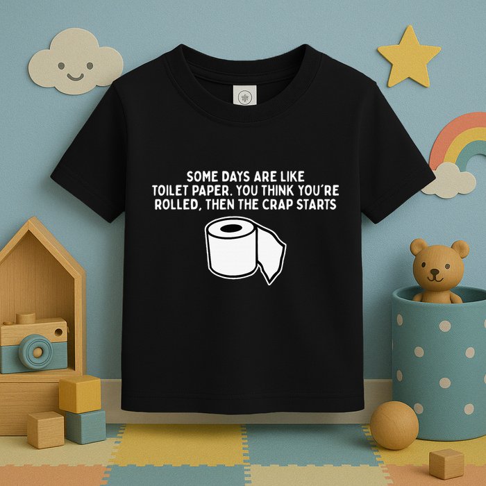 Some Days Are Like Toilet Paper Toddler T-Shirt