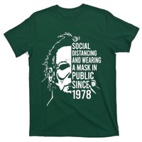 Social Distancing And Wearing A Mask In Public Since 1978 T-Shirt