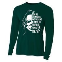 Social Distancing And Wearing A Mask In Public Since 1978 Cooling Performance Long Sleeve Crew