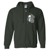 Social Distancing And Wearing A Mask In Public Since 1978 Full Zip Hoodie