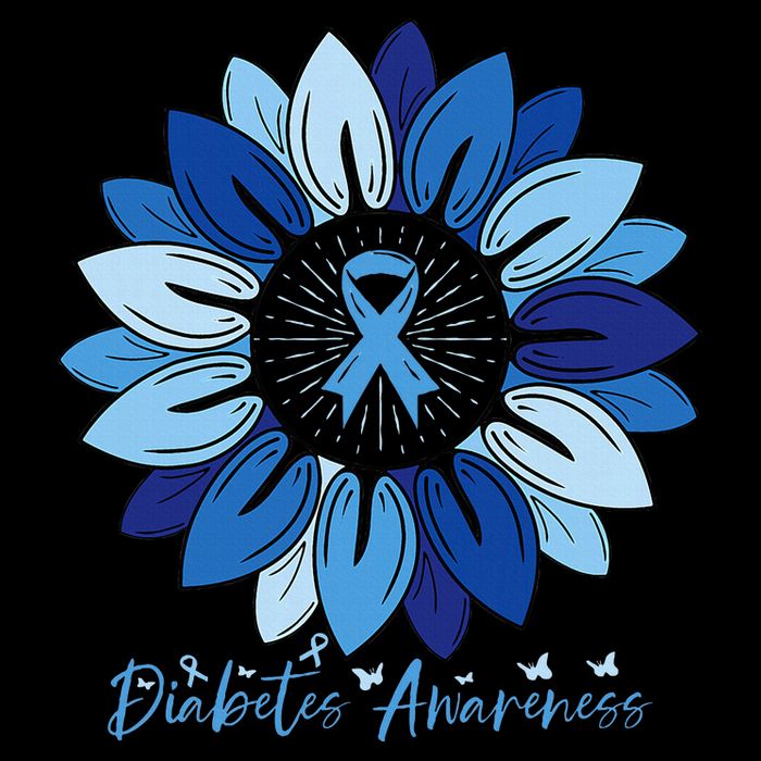 Sunflower Diabetes Awareness Month Cooling Performance Crew T-Shirt