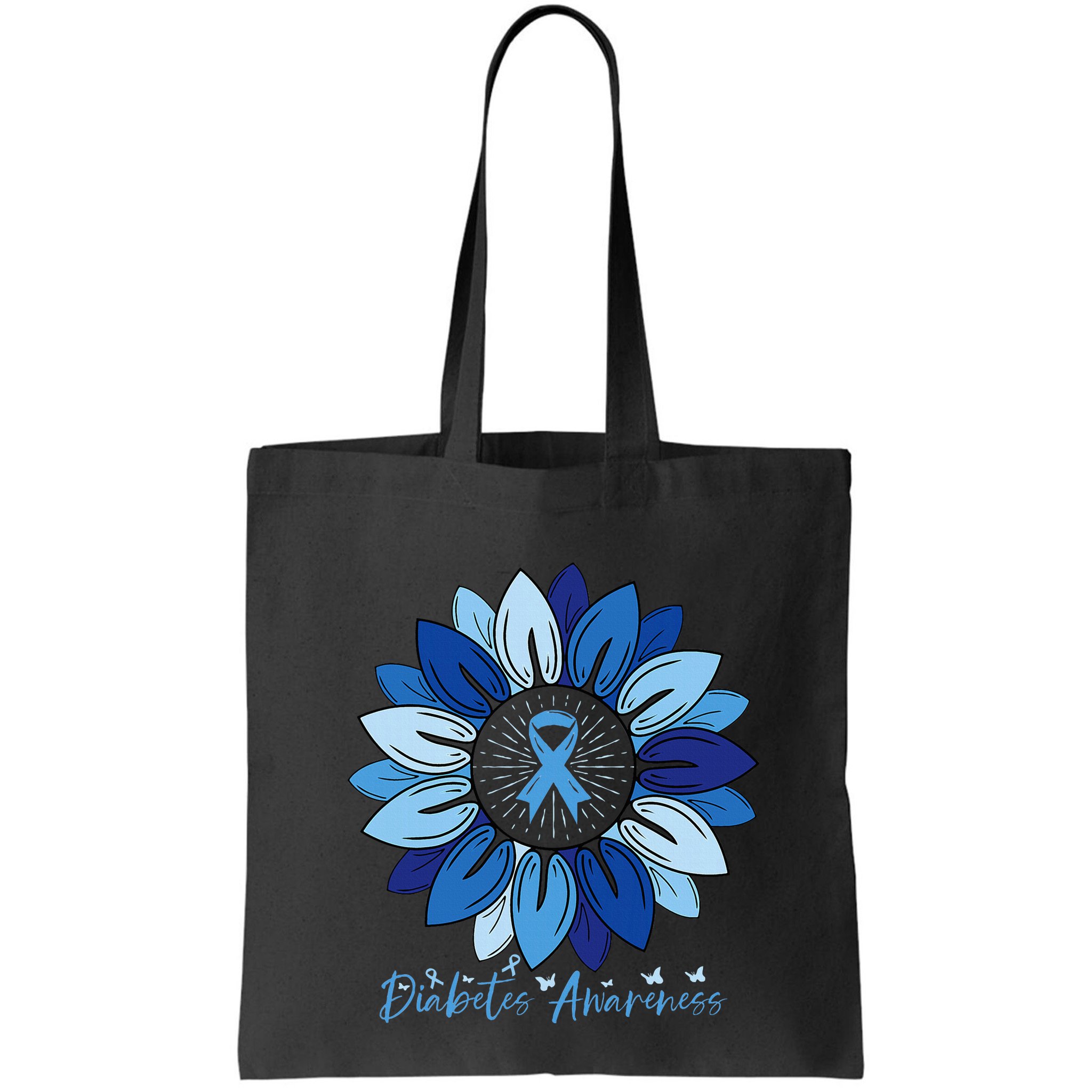 Sunflower Diabetes Awareness Month Bag