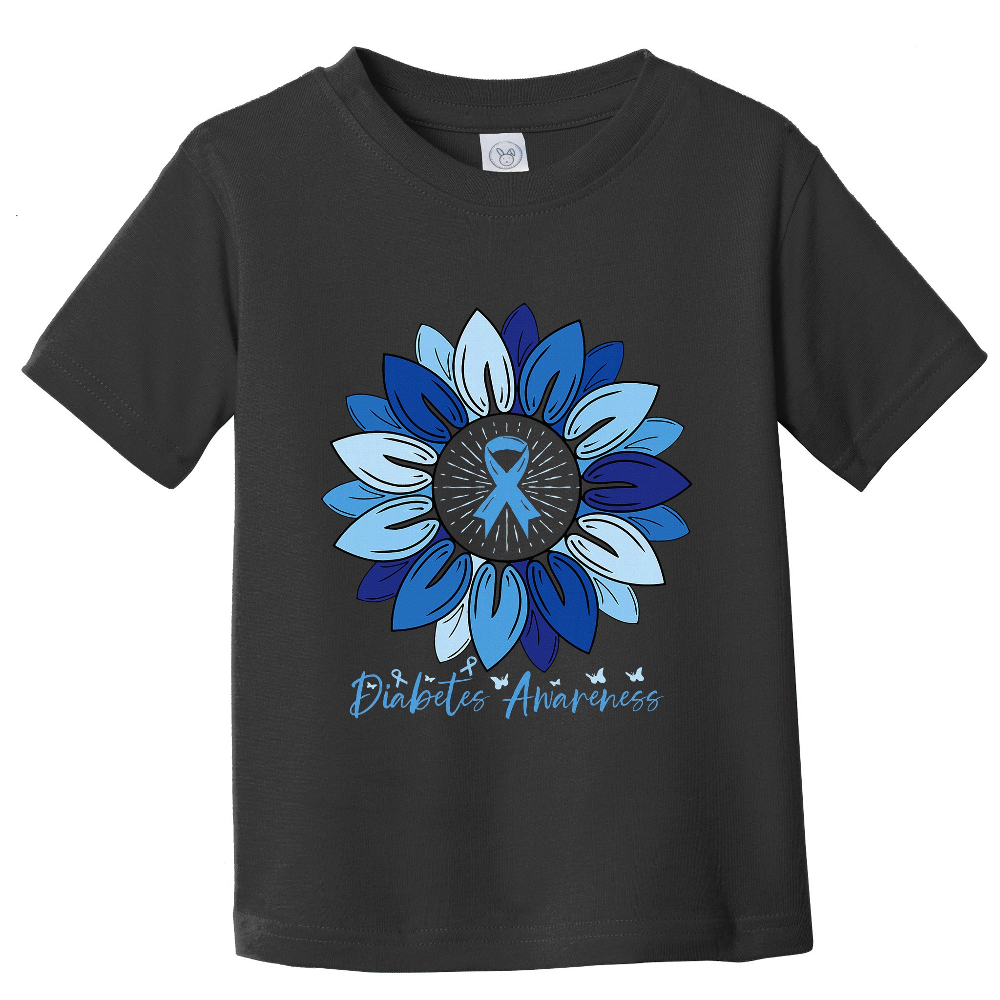 Sunflower Diabetes Awareness Month Toddler T-Shirt