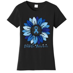 Sunflower Diabetes Awareness Month Women's T-Shirt