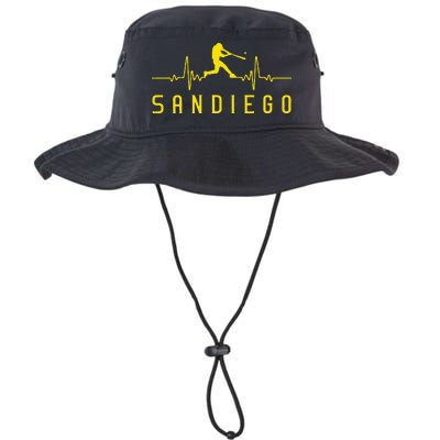 San Diego Baseball Heartbeat Sd Legacy Cool Fit Booney Bucket Hat