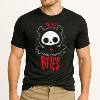 Skelanimals Diego Bat This Bites Red Halloween Spooky Logo Cooling Performance Crew T-Shirt