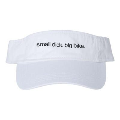 Small Dick Big Bike Valucap Bio-Washed Visor