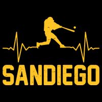 San Diego Baseball Player Heartbeat Flatbill Hat