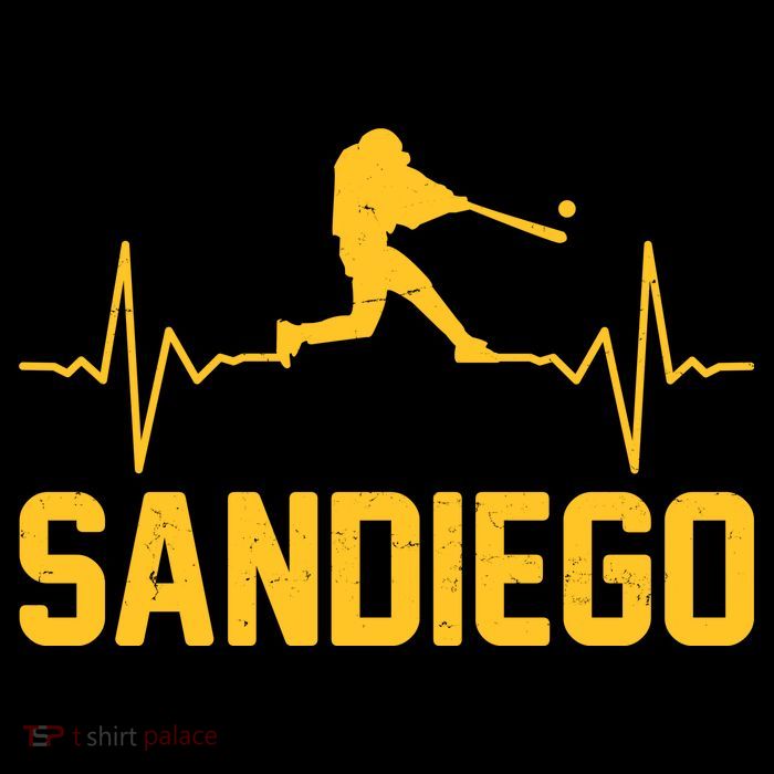 San Diego Baseball Player Heartbeat 16 in Basic Backpack