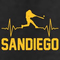 San Diego Baseball Player Heartbeat Trucker Hat
