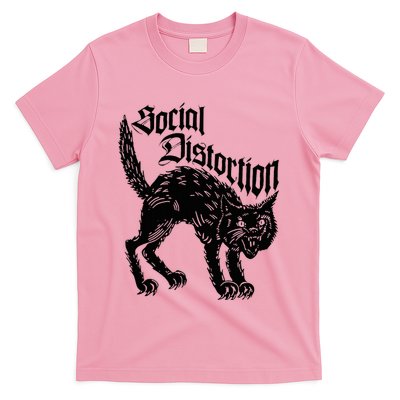 Social Distortions Black Cat Meow T-Shirt