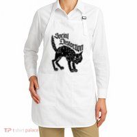Social Distortions Black Cat Meow Apron