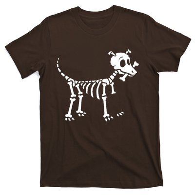 Skeleton Dog & Bone T-Shirt