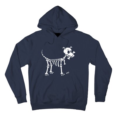 Skeleton Dog & Bone Hoodie