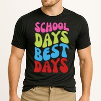 School Days Best Days Colorful Performance Shirt