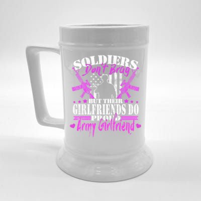 Soldiers Don't Brag Proud Army Friend Gift Military Lovers Gift Beer Stein