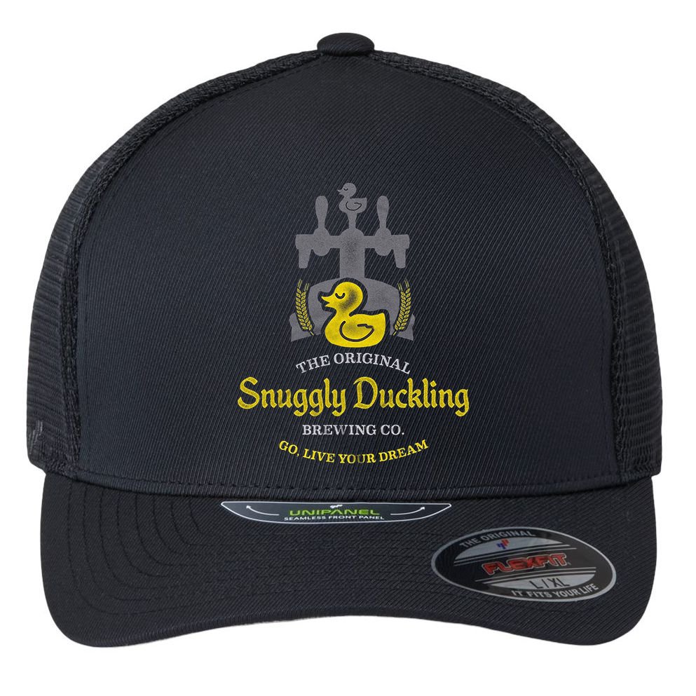 Snuggly Duckling Brewing Company Flexfit Unipanel Trucker Cap