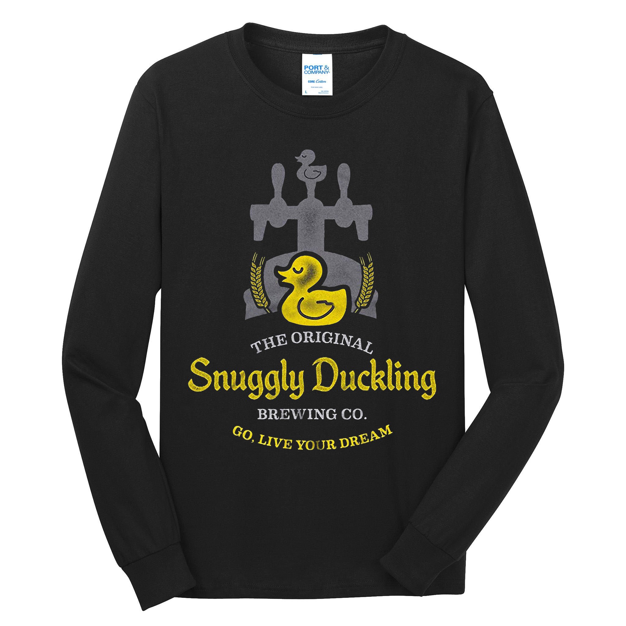 Snuggly Duckling Brewing Company Tall Long Sleeve T-Shirt