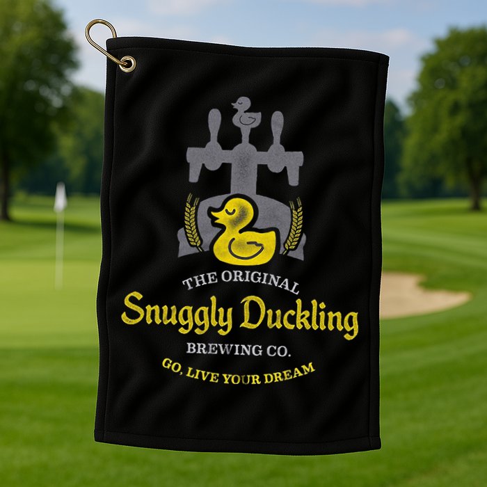 Snuggly Duckling Brewing Company Golf Towel