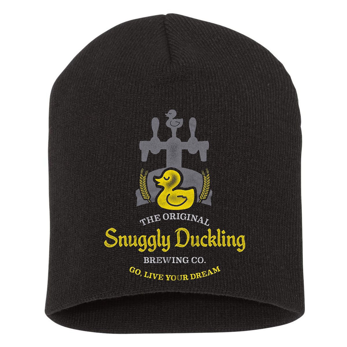 Snuggly Duckling Brewing Company Short Acrylic Beanie