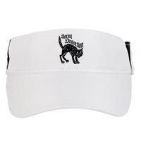 Social Distortions Black Cat Meow Adult Drive Performance Visor