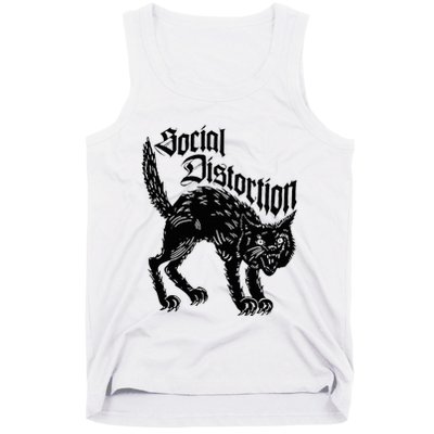 Social Distortions Black Cat Meow Tank Top