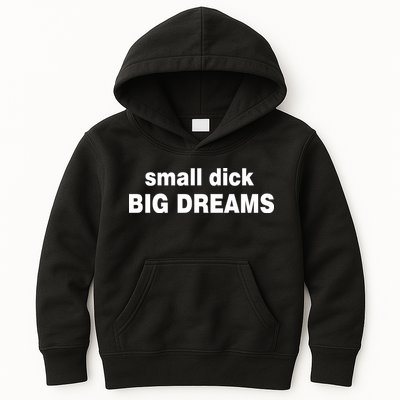Small Dick Big Dreams Kids Hoodie