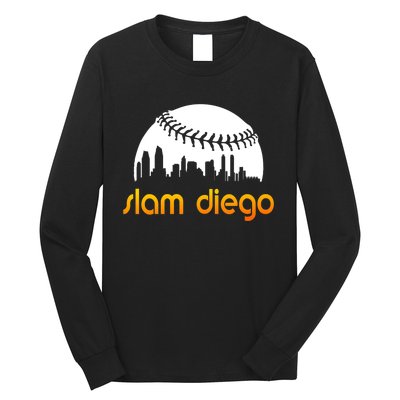 Slam Diego Baseball Fan Long Sleeve Shirt