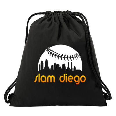 Slam Diego Baseball Fan Drawstring Bag