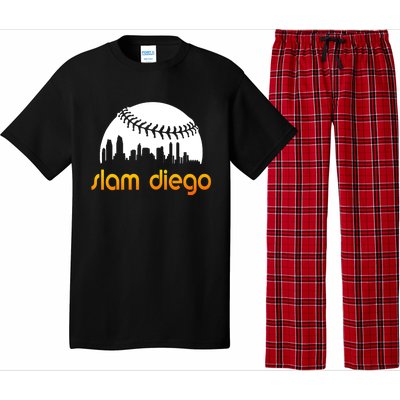 Slam Diego Baseball Fan Pajama Set