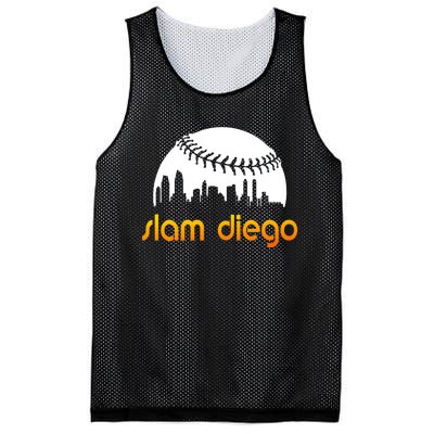 Slam Diego Baseball Fan Mesh Reversible Basketball Jersey Tank