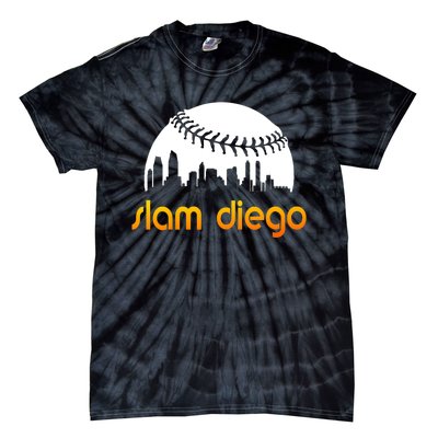 Slam Diego Baseball Fan Tie-Dye T-Shirt