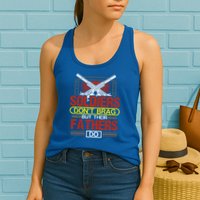 Soldiers Don't Brag Funny Gift Military Father Gift Proud Army Dad Gift Womens Tank Top