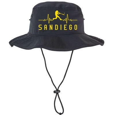San Diego Baseball Heartbeat SD Bucket Hat