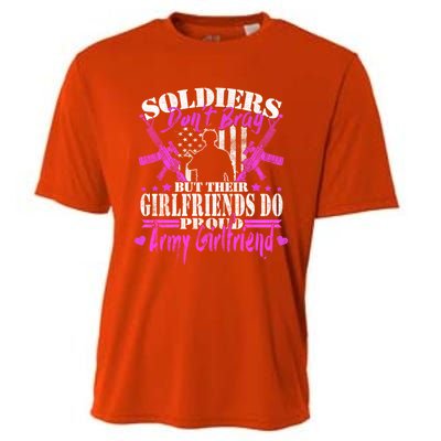 Soldiers Don't Brag Proud Army Friend Gift Military Lovers Gift Cooling Performance Crew T-Shirt