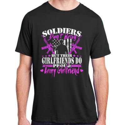 Soldiers Don't Brag Proud Army Friend Gift Military Lovers Gift Adult ChromaSoft Performance T-Shirt