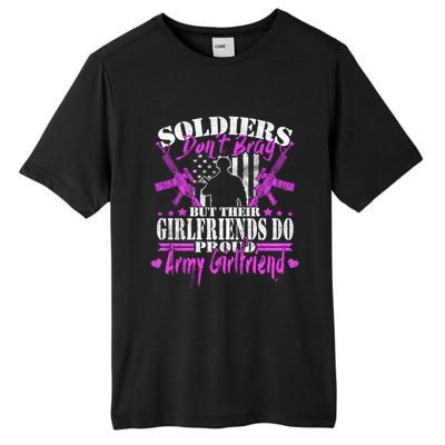 Soldiers Don't Brag Proud Army Friend Gift Military Lovers Gift Tall Fusion ChromaSoft Performance T-Shirt