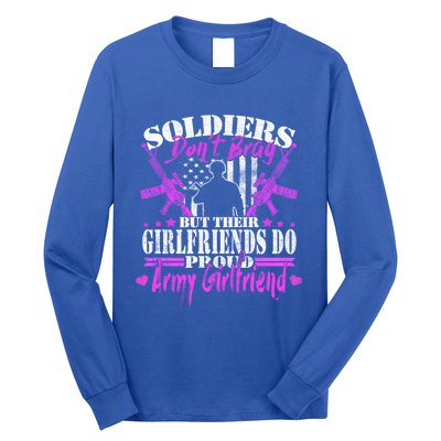 Soldiers Don't Brag Proud Army Friend Gift Military Lovers Gift Long Sleeve Shirt