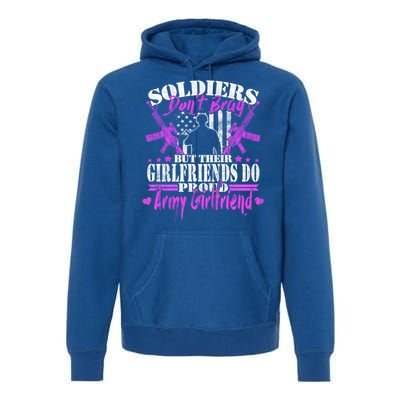 Soldiers Don't Brag Proud Army Friend Gift Military Lovers Gift Premium Hoodie