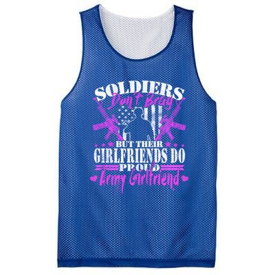 Soldiers Don't Brag Proud Army Friend Gift Military Lovers Gift Mesh Reversible Basketball Jersey Tank